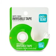 Pen+Gear Invisible Tape, .75" x 36 yd, Clear Matte Finish