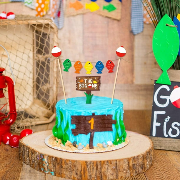 The Big One Fishing Birthday Decorations