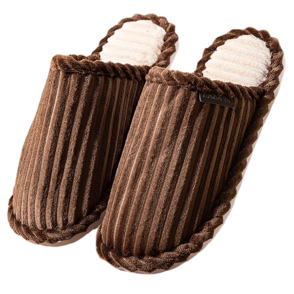 KANG Corduroy Slippers For And Cozy Indoor Warm Winter Slip On Comfort Footwear With Soft Ideal For Home Relaxation