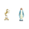 thumbnail image 1 of Estatua de caballo, figura de escritorio, adorno de resina, colección religiosa, estatua, figura con detalles elegantes, adecuada para estante, escrit, 1 of 8