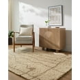 thumbnail image 2 of Mark&Day Wool Rugs, 2x8 Kaili Global Beige Runner Area Rug, Beige Taupe Sandstone Carpet for Hallway, Kitchen, Bedroom or Living Room (2'6" x 8' Runner), 2 of 7