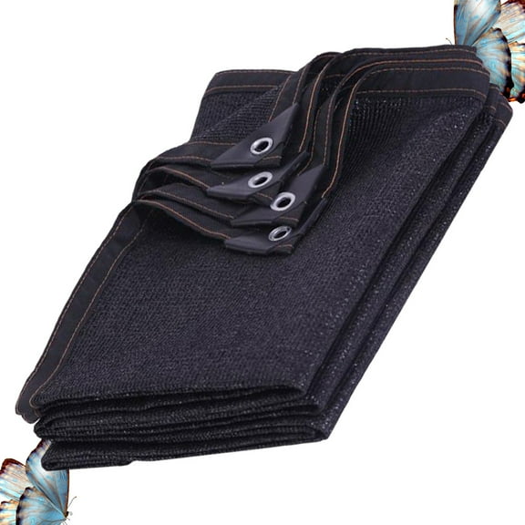 WHAMVOX  Shade Net Gardening Outdoor Shades for Patio Sunscreen Black