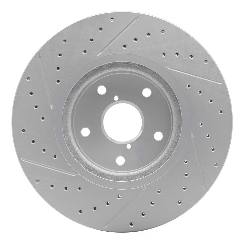 Dynamic Friction Company 830-13035R DFC Geoperformance Rotor - Drilled and Slotted
