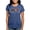 Heather Blue, variant on - Play Doh Stitched Logo T Shirt - Womens Tri-blend T-Shirt