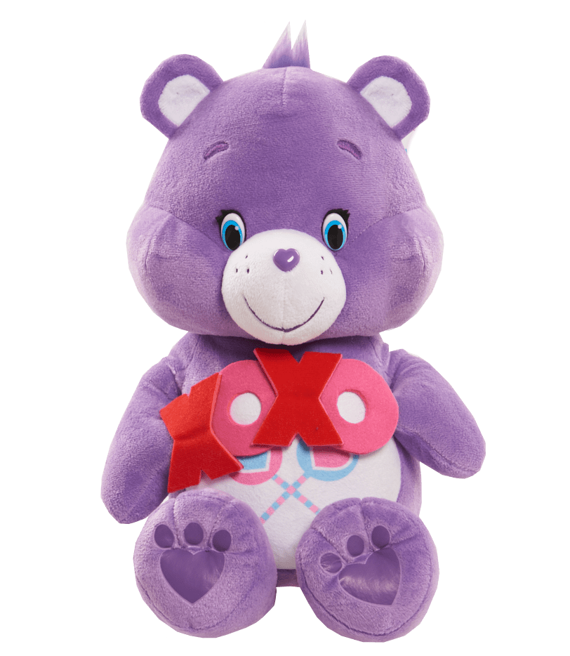 Care Bears Valentine Large Plush - Share Bear - Walmart.com