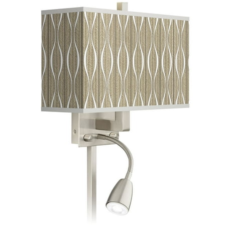 

Giclee Glow Swell Giclee Glow LED Reading Light Plug-In Sconce