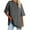 Dark Gray, variant on Jgppe Womens Oversized Tshirts Stretchy Solid Color Half Sleeve Crew Neck T Shirt Fashion Tunic Tops