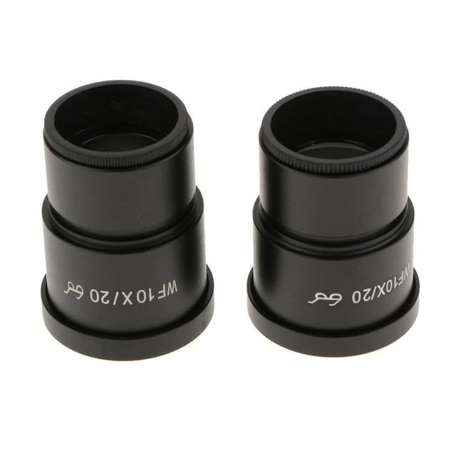 2 Pedazos Lente Objetivo Microscopio Yotijar ocular de microscopio estereoscópico 10x