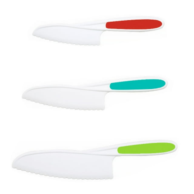 ziyahi Kids Cooking Sets Real Kitchen Tools Children Cutter Chef Set Cookware Cake Salad Versatile Dishes Cutting Ergonomic Handles Type 12