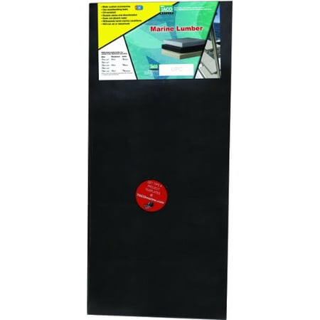 KingStarboard Marine Polymer Sheet – White, 27x12x1/4 Inch, Waterproof & UV-Resistant For Boat Projects