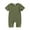 Army Green, variant on Bagilaanoe Newborn Baby Boy One-pieces Short Sleeve Jumpsuit 3M 6M 9M 12M Infant Romper Casual Clothing