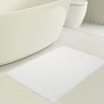 thumbnail image 3 of American Soft Linen, Slip Reducer Bath Rug, 100% Cotton 20x34 inches, Soft Absorbent Bath Mat Rugs, White, 3 of 7