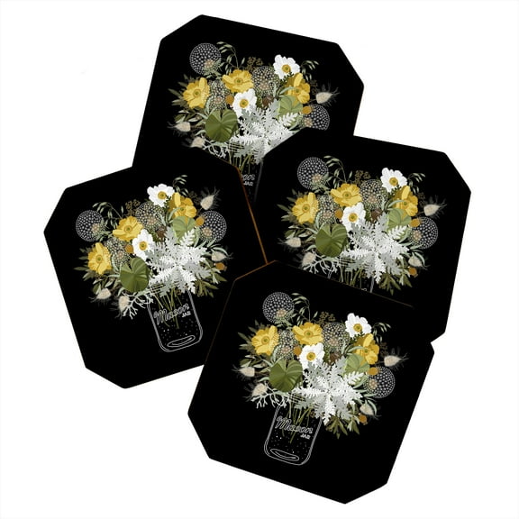 Society6 Iveta Abolina Annette Spring Set of 4 Coasters