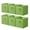 Green-11 Inch 6 Pack, variant on Cube Organizer Baskets 6 Pack Gray 11 Inch For Clothes Closets Offices