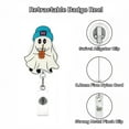 thumbnail image 4 of Funny And Cute Badge Reel With Clip Closure For Doctors Teachers Students Workers Etc Cartoon Pattern Badge Workplace Induction Graduation Craft Storage Organizer Easter Crafts for Kids Crafts for, 4 of 5