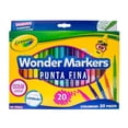 thumbnail image 1 of Plumones Crayola Wonder Markers Punta Fina 20 Piezas, 1 of 4
