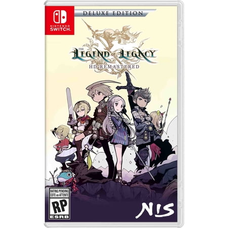 The Legend of Legacy HD Remastered - Deluxe Edition for Nintendo Switch
