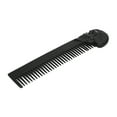 thumbnail image 4 of Mustache Comb, Portable Beard Comb Professional Styling Tool Stylish  For Home Travel For Daily Life Black, 4 of 8