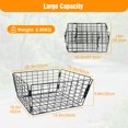 thumbnail image 2 of Cesta plegable trasera para triciclo WEEROCK, de acero, 53 x 42 x 25 cm, 2 of 6