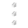 thumbnail image 3 of Caja organizadora de almacenamiento de escritorio Naiovety portalápices cuadrado de plástico color Blanco, 3 of 6