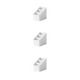 thumbnail image 3 of Caja organizadora de almacenamiento de escritorio Naiovety portalápices cuadrado de plástico color Blanco, 3 of 6