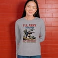 thumbnail image 4 of US Army 250 Anniversary Women's Long Sleeve T-shirt Military Veteran DD 214 Patriotic, 4 of 7