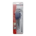 thumbnail image 6 of Jetech Extra Long Arm Ball Point Hex Key Set, Nickel-Chrome Plated, SAE, 9PCS, 6 of 6