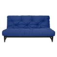 thumbnail image 4 of Porch & Den  Hansen Queen-size 5-inch Tufted Futon Mattress Blue, 4 of 5