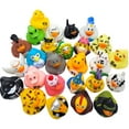 thumbnail image 4 of Complete 26 Letters Colorful Figure Alphabet Rubber Duckies (26 Pieces) Size: 2"- 2.5"., 4 of 9