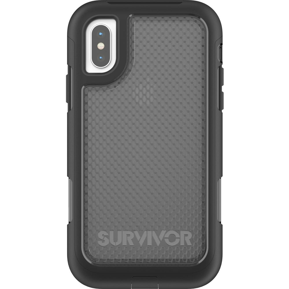 Griffin Survivor Extreme Carrying Case Apple iPhone X Smartphone, Black