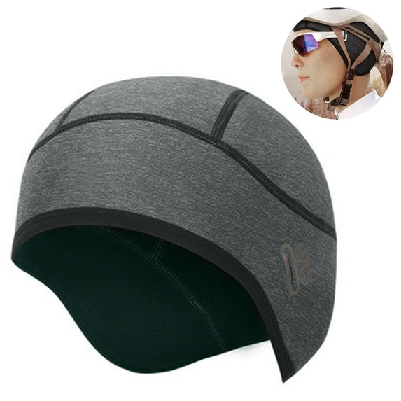 1 PCS Cycling Hat Caps for Under Helmet Men Women with Windproof Thermal , Motorcycle Helmet Liner Cycle Cap Cover for Outdoor Sports Riding/Skiing/Running