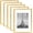 Gold, variant on 20x30 Picture Frame Set of 5, Display Pictures 16x24 with Mat or 20x30 Without, Wall Gallery Photo Frames, Black