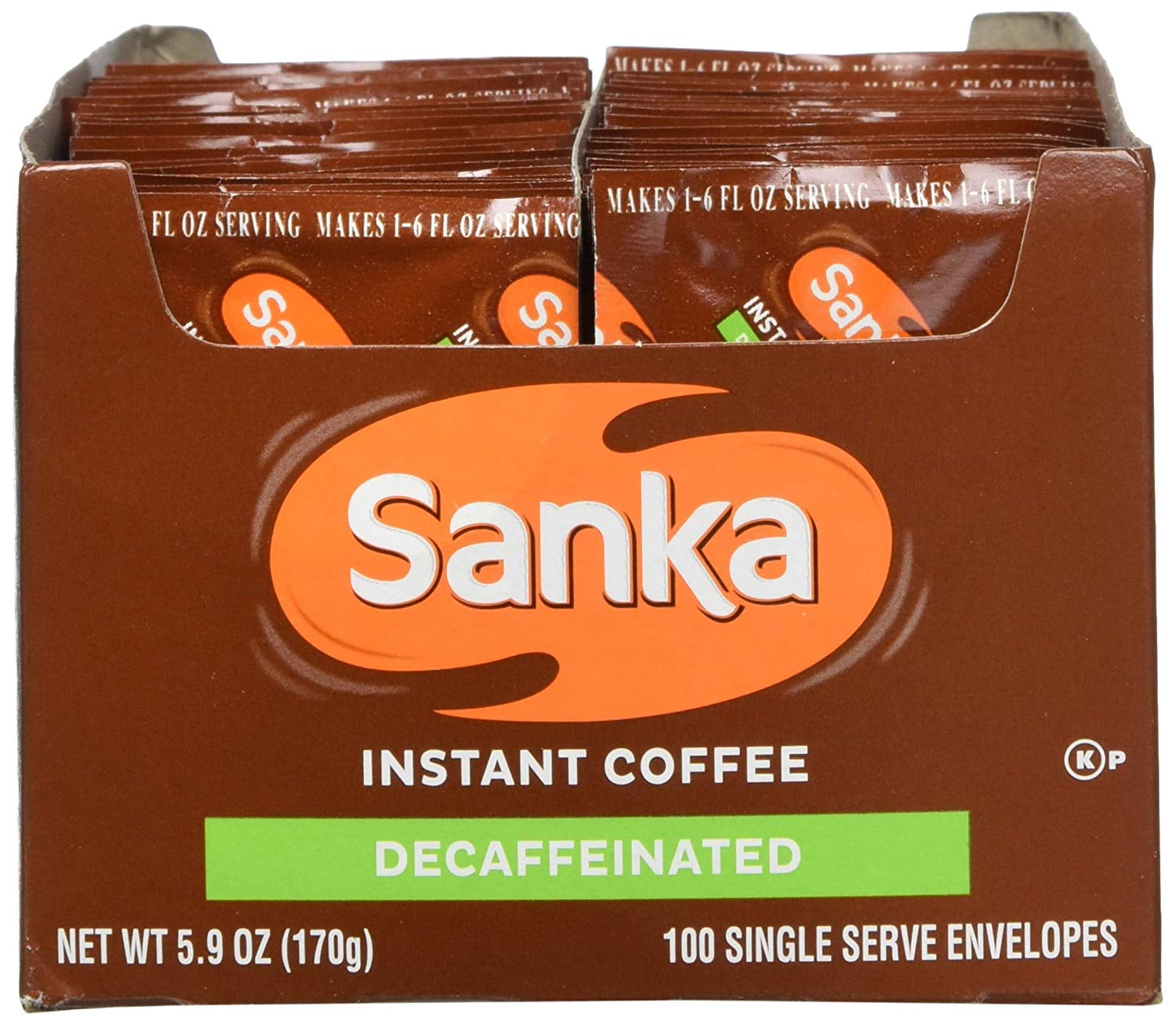 Sanka Decaffeinated Instant Coffee Packets (Pack of 100)