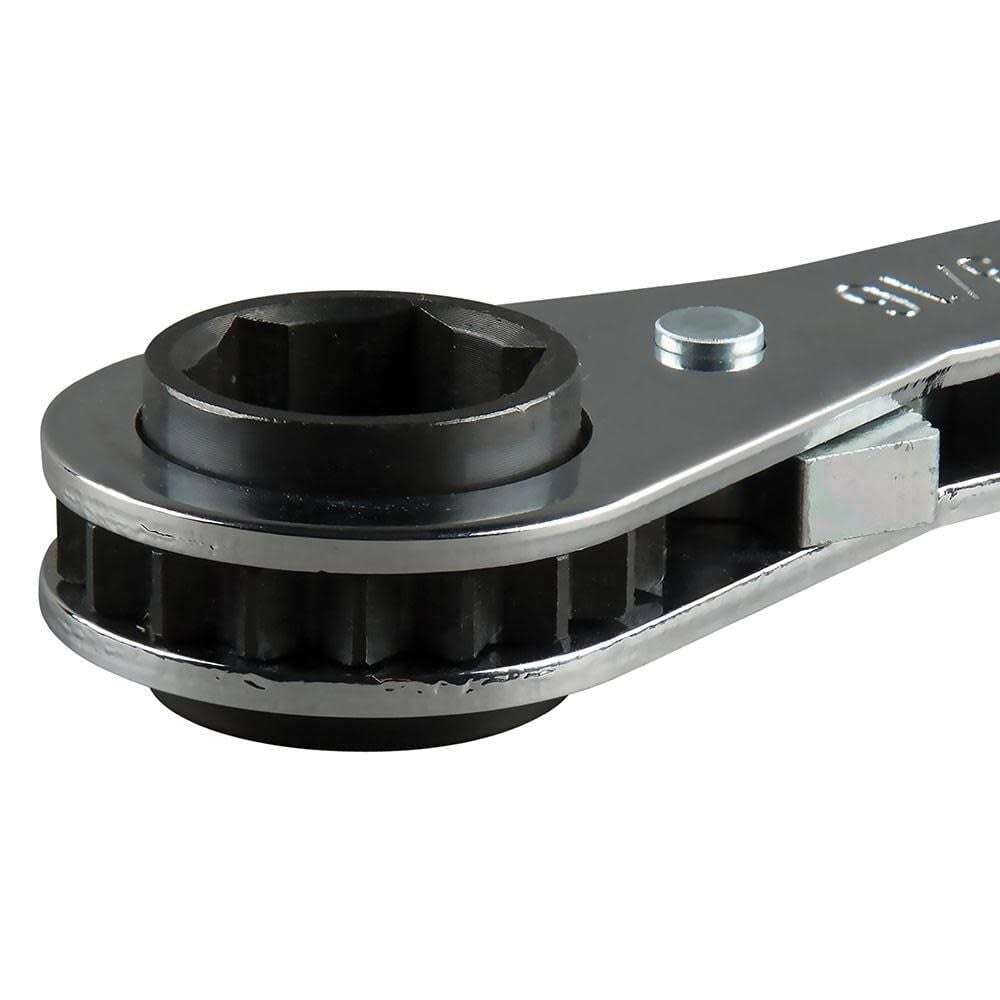 Klein Tools 68310 Ratcheting Refrigeration Wrench, 5-1/2-Inch