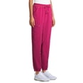 thumbnail image 4 of Scrubstar Women's Seasonal Solid Contrast Jogger Scrub Pants, 4 of 6