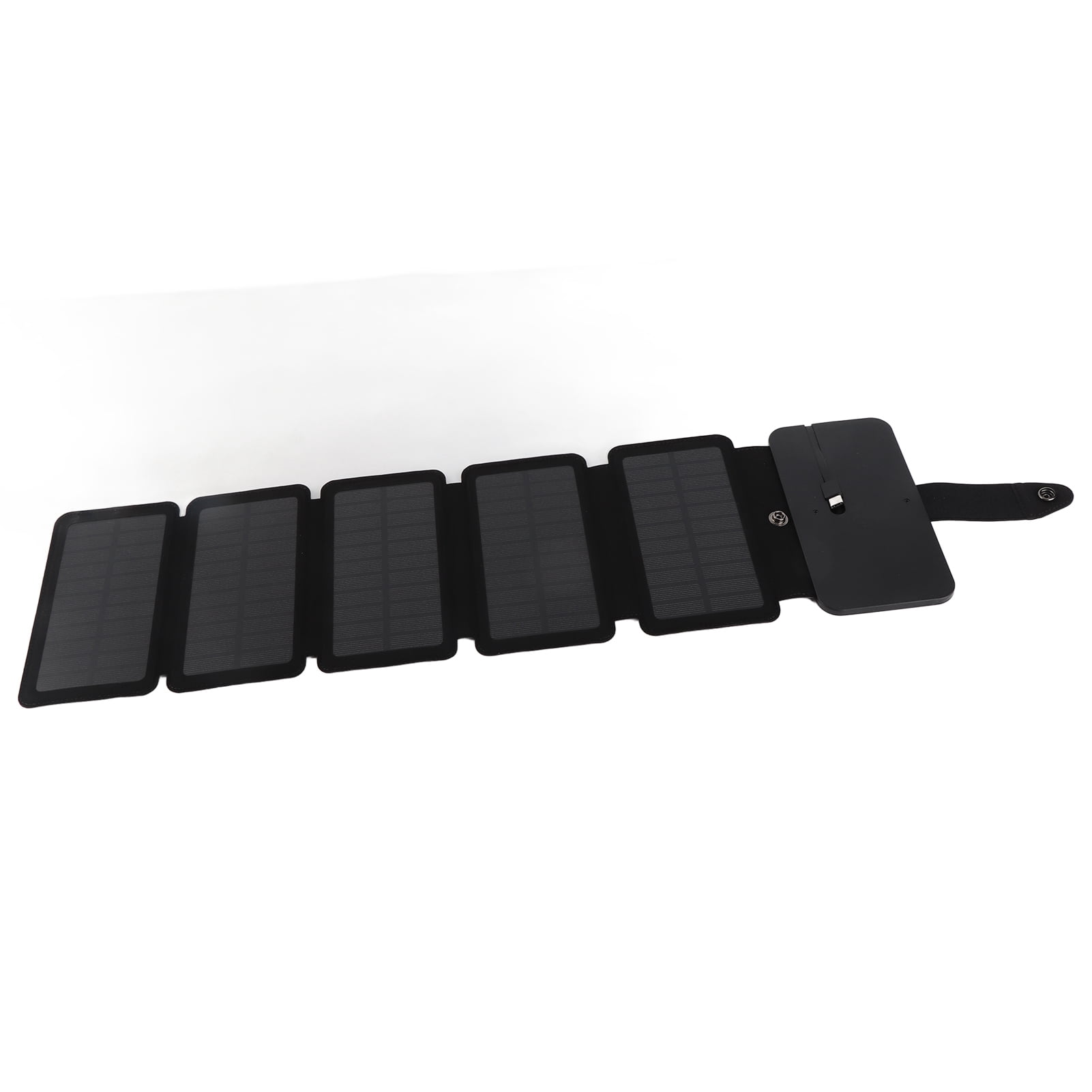 Outdoor Solar Panel, Foldable Portable Solar Panel, USB Output Port, Compass For Camping, With Elastic Strap, Suitable For Camping