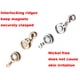 thumbnail image 4 of Cierres magnéticos de bloqueo Zpsolution para joyería, collares, pulseras, ligeros y pequeños, mantenga el cierre en la parte posterior Ormromra, 4 of 7