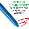 thumbnail image 4 of fuzhong-4-Color Ballpoint Pens, Medium Point (1.0mm), 4 Colors in 1 Set of Multicolored Pens, 3-Count Pack of Pens for Journaling and Organizing (MMP31-AST), 4 of 4
