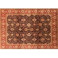 thumbnail image 1 of Ahgly Company Indoor Rectangle Oriental Orange Industrial Area Rugs, 8' x 12', 1 of 4