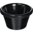 thumbnail image 1 of Winco Commercial-Grade Plastic Ramekin/Dipping Sauce Cup, Smooth, 4 Ounce, Black (12 Pack), 1 of 1