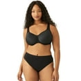 thumbnail image 3 of Wacoal Womens Plus-Size Basic Beauty Contour Spacer Bra, Black, 34DD, 3 of 3