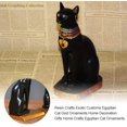thumbnail image 4 of Joyería de gato egipcio, decoración de estatua de resina exótica de resina de diosa egipcia antigua, adecuada para el hogar, oficina, restaurante, hotel, automóvil, decoración de fiesta, regalo JAMW Sencillez, 4 of 5
