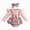 A99-Pink, variant on Ccpelsie Newborn Baby Girl Romper Dress Bow Puff Sleeve One Piece Jumpsuit Fall Winter Dresses Clothes(Pink,0-3 Months)