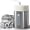 White, variant on Lacidoll Stainless Steel Humidifier for Bedroom, Mold Free, 4L/1Gal Dishwasher Safe Water Tank, Cool Mist Humidifier for Baby Nursery