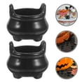 thumbnail image 7 of Toyandona 48Pcs Mini Cauldron Kettles Black Dollhouse Decorations for Outdoor Micro Landscape, 7 of 7