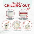 thumbnail image 4 of Dash Deluxe Gelato & Ice Cream Maker, 2qt, Cream, 4 of 6