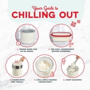 Dash Deluxe Gelato & Ice Cream Maker, 2qt, Cream