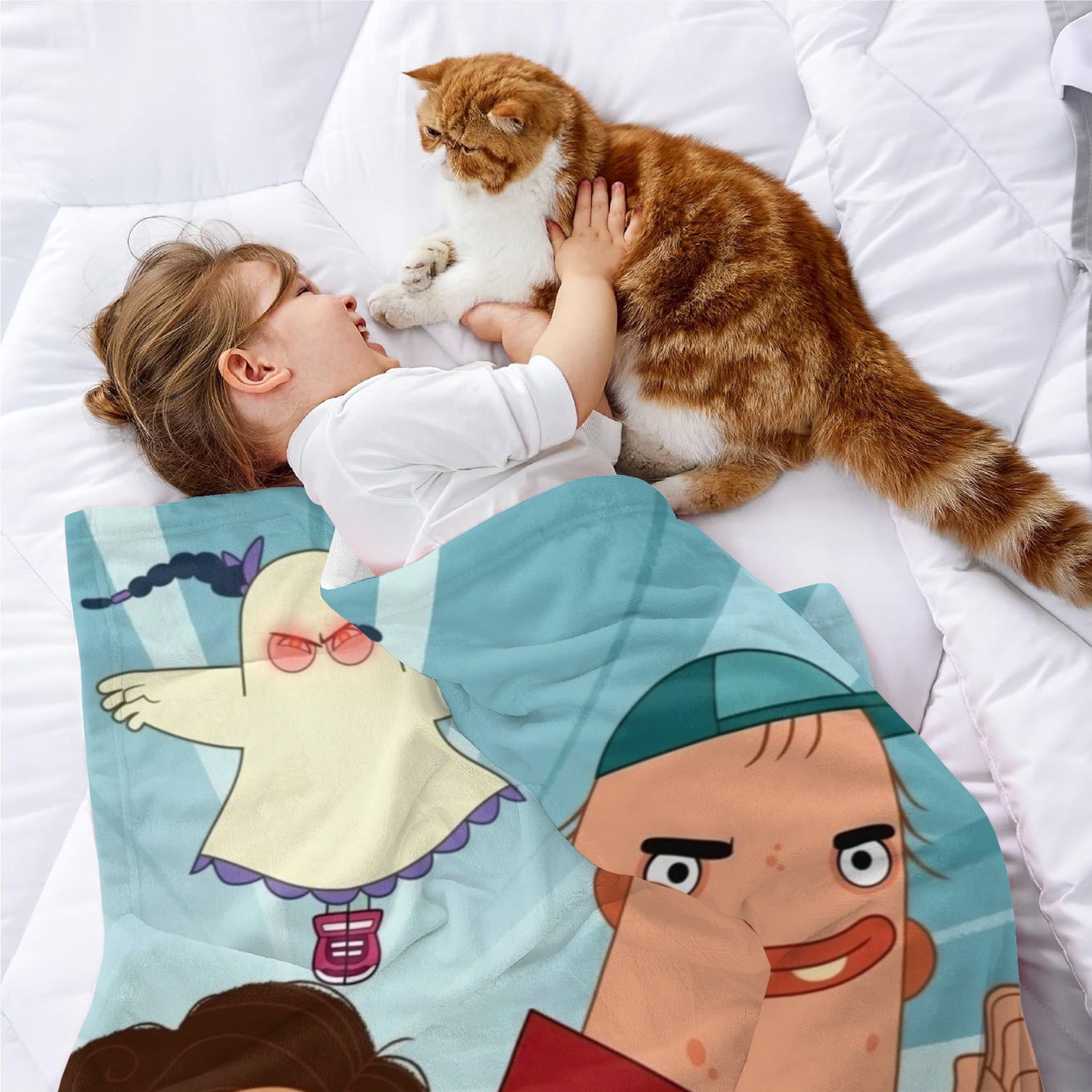 Dorg Van Dango Throw Blanket Gifts for Fans Lover Girls Boys Women Present Hoodie Him Bed 40"x50"