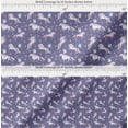 thumbnail image 2 of Soimoi Cotton Poplin Fabric Dot,Star & Unicorn Animal Decor Fabric Printed Yard 56 Inch Wide, 2 of 7