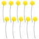 thumbnail image 1 of unbranded 10Ud Flores Artificiales De Amarillo Con Adaptables Para Arreglos Y Centros Decorativos, 1 of 8